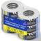 TapePlus Aluminum Foil Tape - Heat Resistant Tape & High Temperature Seal - Thermal Duct Insulation & HVAC Seal - Waterproof Metal Adhesive for Ductwork - Pack of 6, 2 in x 210 ft, Silver